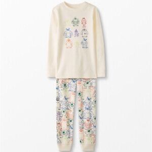 Kids Pixar Monster Inc. Hanna Andersson Pajamas, 150/US12 NEW